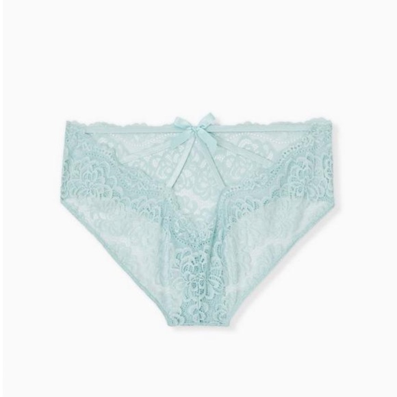 CLOSET FLASH SALE! $5 NWT! 1X torrid Curve Simply Lace Hipster Bow Cage Back - Picture 5 of 6